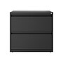 Hirsh Lateral 101 2-Drawer Lateral File Cabinet, Letter/Legal Size, Lockable, 27.75"H x 30"W x 17.63"D, Charcoal (24084)~#|#~5FCE18E8-E245-4128-B12A6F7F7297BF43_sc7
