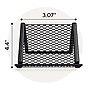 TRU RED Wire Mesh Business Card Holder, Single‑Compartment, Matte Black – Desktop Organizer for Professional Card Display~#|#~5FD6CD55-3894-481F-8DC4D93EF11CB8B5_sc7