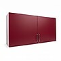 Viva Comfort 24'' H x 48" L Wood Double Door Wall-Mounted Medical Cabinet, 2-Doors, Claret (902WALL48GRYCL)~#|#~5FD85264-B474-45FE-8C21C3CDAA608008_sc7