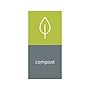 simplehuman Compost Magnetic Sorting Label, 8" x 4", Green/Gray, 2/Pack (KT1176)~#|#~5FDB9737-5DB3-45E6-962803866D8CC5D9_sc7