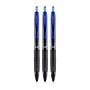 uniball 307 Retractable Gel Pens, Medium Point, 0.7mm, Blue Ink, 3/Pack (1927593)~#|#~5FDE2808-5466-4812-A4069D1B229D5F45_sc7