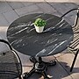 Flash Furniture TopGuard 31.25" Round Table Top, Wooden, Black Faux (STRD800MMBKMAR)~#|#~5FDF4F72-215E-434A-9E8D023C86A575D4_sc7