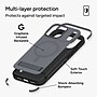 ZAGG Sedona Snap-KS MagSafe Phone Case for Apple iPhone 17 Pro, Shock Absorbing, Charcoal (702319134)~#|#~5FE826AC-44A4-4C70-94F8D700A7993D0B_sc7