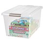 Iris Store & Slide 61 Qt. Latch Lid Storage Bin, Clear (270017/170294)~#|#~5FE8BA3A-43A3-4A2A-B967FBED6B20EA63_sc7