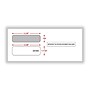 ComplyRight Self Seal Security Tinted Double-Window Tax Envelopes, 3 7/8" x 8 3/8", 50/Pack (DW19WS50)~#|#~5FEC8F31-E761-4028-A85067F1DC444CDC_sc7