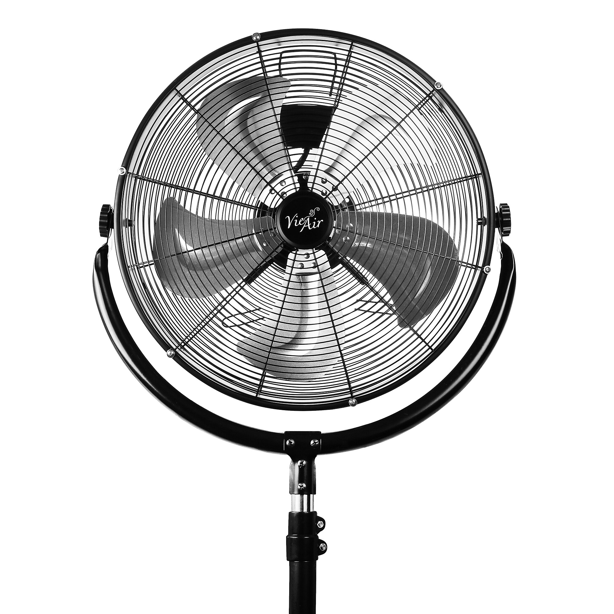 Vie Air Industrial 20″ Pedestal Fan, 3-Speed, 3-Speed, Black (93896360M) Sansujyuku sansujyuku.com