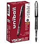 uni-ball Vision Elite Rollerball Pens, Micro Point, 0.5mm, Black Ink, Dozen (69000)~#|#~5FF19724-240D-4E4C-B9CF51C778351C51_sc7