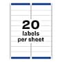 Avery Easy Peel Laser Address Labels, 1" x 4", Clear, 1,000 Labels/Box (5661)~#|#~5FFAE4B5-A251-4DF3-9B936AEF25766ADF_sc7