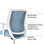 Staples Essentials Ergonomic Fabric Swivel Task Chair, Seafoam (UN60409)~#|#~5FFCDC7D-DB0B-477F-BE5E6A710E6649FF_sc7