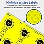 Avery Lollipop Laser/Inkjet Multipurpose Labels, 1.5" x 4", Neon Yellow (160/Pack)~#|#~5FFEBD2B-CBD7-46BE-84195AC65A88190A_sc7