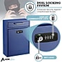 AdirOffice Indoor/Outdoor Interoffice Mailbox, Blue (631-04-BLU-KC)~#|#~60091049-EB64-47C0-9D4C63648633BC53_sc7