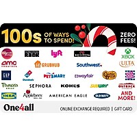 $100 One4All Holiday Gift Card Email Delivery Deals