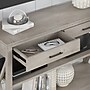 Bush Furniture Key West 47"W x 16"D Console Table with Drawers and Shelves, Washed Gray (KWT248WG-03)~#|#~6014DEFA-B42D-49CB-A9767087AEFBE557_sc7