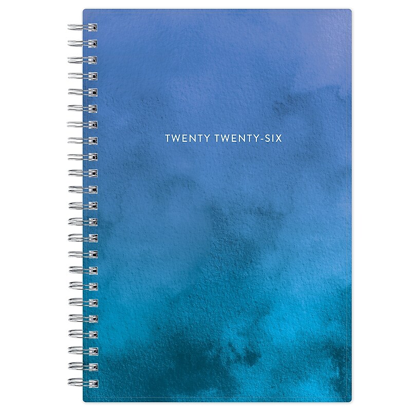 Planning Calendar BS Savoy Cool PP 5x8 RY26 Wkly/Mthly Safety Wirebound - image 1