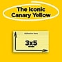 Post-it Sticky Notes, 3" x 5", Canary Collection, Lined, 100 Sheets/Pad, 5 Pads/Pack (635-5PK)~#|#~601A5F0E-9C88-4973-9ECC12C7D9E0B454_sc7