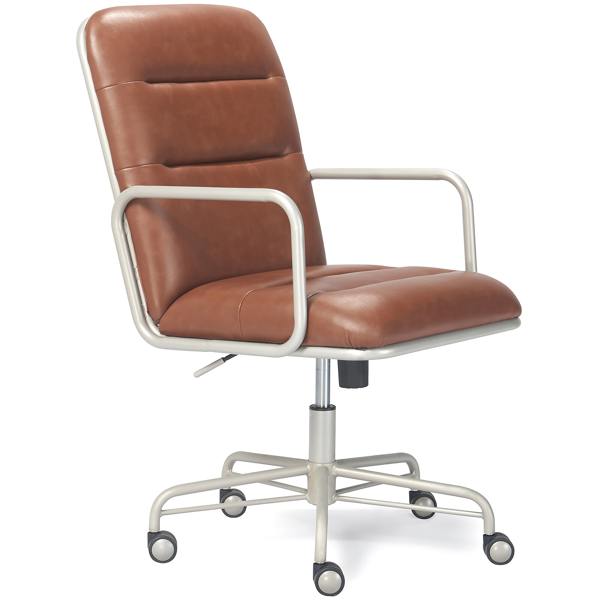Finch Franklin Bonded Leather Computer and Desk Chair, Camel (CHR10060B) Simolary simolary.com