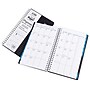 2026-2027 See It Bigger 8.75" x 5.75" Academic Year Weekly & Monthly Planner, Paperboard Cover, Black Grid (90590)~#|#~602B794B-E651-4B61-B9CBD64A480EE20A_sc7