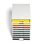 Durable Varicolor Stackable Storage Drawer, 10 Drawers, Plastic, Multicolor (763027)~#|#~602FB3C0-A83B-4832-9FCF02201F29D00B_sc7