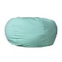 Flash Furniture Duncan Cotton Large Refillable Bean Bag Chair, Solid Mint Green (DGBEANLGSLDMTGN)~#|#~603489DE-2E18-4754-984373370CDAD3EB_sc7