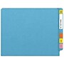 Medical Arts Press Heavy-Duty End Tab File Folder, Straight Cut, Letter-Size, Blue, 40/Box (S-09458-DBL)~#|#~60351386-F9DF-431E-92D71320E335CC7B_sc7