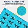 Avery Laser/Inkjet Multipurpose Rectangle Labels, 1" x 1.5", Bright Blue, 1280/Pack (94219)~#|#~6037DC39-7FE9-4E37-A4D8A0BB1DF6356D_sc7