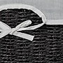 Household Essentials Woven Storage Wicker Basket, Black, 3/Set (HE1099)~#|#~603A8D59-407C-4ED6-A066FF0137CEA76C_sc7