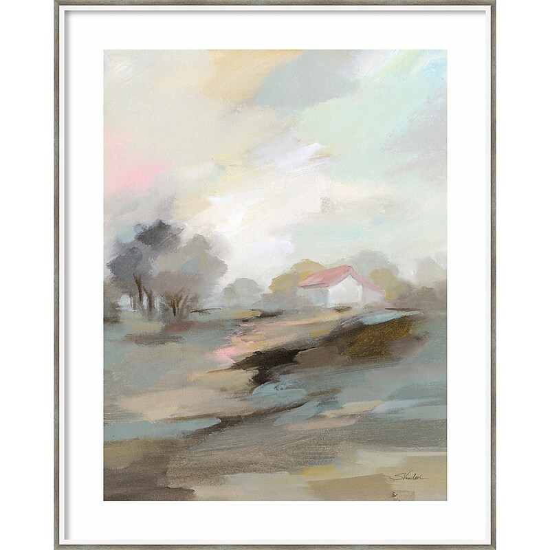 Amanti Art Farm in April by Silvia Vassileva Wood Framed Wall Art Print, 33" x 41" (A42677390637) image 1