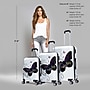 InUSA Hardside Butterfly Suitcase, 4-Wheeled Spinner, TSA Checkpoint Friendly, Black Butterfly (IUAPCSML-BBU)~#|#~6044E4D1-A0BF-404F-A319B4C0DDB942FA_sc7