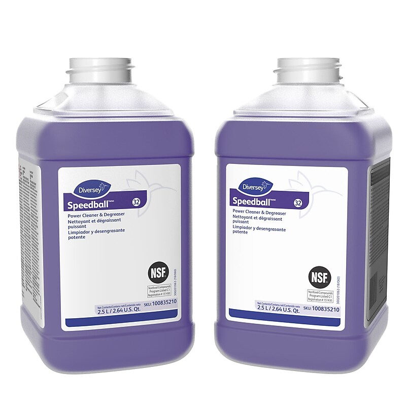 Speedball 2000 Multipurpose Cleaner for Diversey J-Fill, Citrus, 2.5 L / 2.64 U.S. Qt., 2/Carton (100835210) image 1