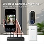 Reolink D340B Battery-Operated Wireless Wi-Fi 2K 4MP Smart Video Doorbell with Plug-in Chime, Black (BWS2KDB)~#|#~604E83A2-07D8-4530-9BAB6BE9128A43B6_sc7