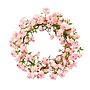 Nearly Natural 30" Artificial Pink Cherry Blossom Wreath (W1365)~#|#~60509F32-A34A-41EA-8E848AEBEDDE9347_sc7