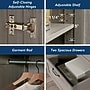 Sauder Select 71"H Storage Armoire, 2 Drawers, Silver Sycamore (426126)~#|#~60522F9A-D7EA-4B38-BFA0E1EBEF4A0697_sc7