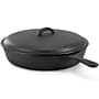 MegaChef Cast Iron 12" Skillet with Lid (935121255M)~#|#~6057C694-F2BF-4F8D-AC43D756B0995BFB_sc7