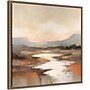 Amanti Art Peaceful Scenic River View I by Irena Orlov Framed Canvas Wall Art Print, 22"W x 22"H (A42678929265)~#|#~605F5588-AD9C-4125-930DEDED9E047A10_sc7