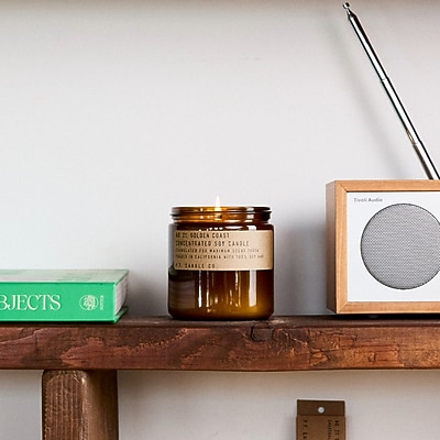 P.F. Candle Co. Classic Line Golden Coast Scent Soy Glass Jar Candle - Thumbnail 3