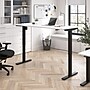 Bush Business Furniture Move 40 Series 72"W Electric Adjustable Standing Desk, White/Black (M4S7230WHBK)~#|#~606476D5-AFEA-4C34-8B376DB1CD7C7662_sc7