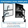Mount-It! Dual Monitor Arm Desk Mount for 17" to 32" Monitors, Black (MI-4762)~#|#~6069FA15-5AA8-4C08-A80F0FBA1F83285B_sc7