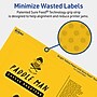 Avery Laser/Inkjet Rectangle Multipurpose Labels, 3" x 7", Bright Yellow, 120/Pack (94250)~#|#~606AFA29-B548-48DD-AE3BD019838D70AD_sc7