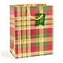 Eccolo Large Tartan Gift Bag, Multicolored (ST108H)~#|#~606BA27D-1779-4289-9BFDB4C4FE740054_sc7