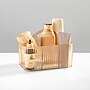 mDesign 4-Section Plastic Desktop Caddy Organizer with Handle, Plastic, Sand (26053)~#|#~6073FE9B-691D-4A1F-9FCCE144C7F4D417_sc7