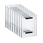 Azar Sign Holder, 8” x 10”, Vertical, Wall Mounted, Clear Acrylic, 10/Pack (129925)~#|#~607507C2-7AA6-4940-BB9A2434900F9C0F_sc7