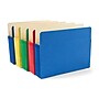 Staples File Pockets, 5.25" Expansion, Letter Size, Assorted Colors, 5/Pack (TR765503)~#|#~607744DA-3889-4F30-BFFEC6579206F582_sc7