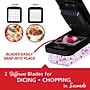 Brentwood All-in-One Plastic Food Chopper & Mandoline, Black (KA-5026BK)~#|#~60798E0D-8955-4BD1-9BD7E33EE215AA52_sc7