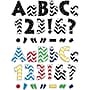 Barker Creek Chevron & Dots  4" Letters and Numbers, Multicolored, 765/Pack (4303)~#|#~607AB4E0-9A33-4D0E-97413ABD2696FC85_sc7