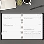 2025-2026 Mead Basic 8.5" x 11" Academic Year Weekly & Monthly Planner, Plastic Cover, Black (CAW6200526)~#|#~607D2455-5CFF-459E-A2196B11B41EDB6F_sc7