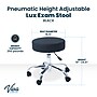 Viva Comfort Armless Vinyl Medical and Lab Stool, Black (ADI910-01-BLK-MK)~#|#~607E26EA-2218-4AFF-8D3200FC0BFE2BAF_sc7