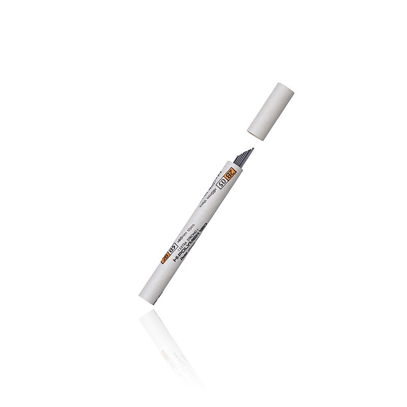 Pentel Hi-Polymer Lead Refill, 0.5mm, 12/Leads (C525-2B) image 1