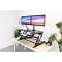 Mount-It! Mount-It! 36"W Manual Rectangular Adjustable Aluminum Standing Desk Converter, Black (MI-7934)~#|#~608481D6-AF07-4E57-B9DDD13B403512EC_sc7