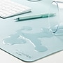 Smead Large Vegan Leather Anti-Slip Desk Pad, 36" x 17", Light Blue (SMD64830)~#|#~609279C4-D951-4CF6-883DFF67336D07C0_sc7