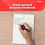 Staples Steno Pad, 6" x 9", Gregg Ruled, White, 80 Sheets/Pad, Dozen (ST57354/TR57354)~#|#~609622D9-0762-4A72-8CA779EA4F7F9246_sc7